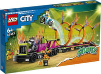 LEGO 60357 LEGO City Stuntz - Stunt Truck : Challenge Dell' Ring Of Fire