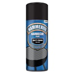 Hammerite Matt Black BBQ Paint Aerosol 400ml Aerosol Quick Drying 5092865