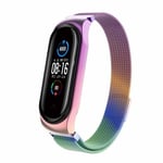 Xiaomi Mi Band 5 Milanese Loop Strap Rainbow