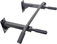 FFitness Barre de traction murale pour mur, max 150 kg, multifonction barre de traction up Chin Up Multi-Grip Bar