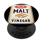 Costume de condiment au vinaigre de malt PopSockets PopGrip Adhésif