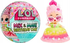 L.O.L. Surprise! Mix & Make Birthday Cake Tots Asst In Pdq, Minidocka, Flicka, 4 År, Pojke/Flicka, 76,2 Mm, Blandade Färger