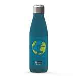 iDrink Insulated Stainless Steel Bottle – ‘Save Me’ World Design 500ml