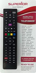 Supérieur Télécommande Universelle de Remplacement pour Tous Les téléviseurs et Smart TV de Marque TELEFUNKEN & VESTEL