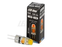 5pcs Ampoules LED G4 12V AC / Dc 1.5W 120lm, Froid Blanc 6000K, LED Line