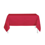 Today 256211 Nappe Polyester Pomme d'amour/Rouge 140 x 200 cm