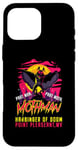 Coque pour iPhone 16 Pro Max Mothman Funny Cryptide Harbinger of Doom, mi-homme, mi-mois