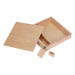 Square Maple Drive Storage Wood Box USB2.0 Flash Memory U Disk 64G GDS