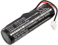 Kompatibelt med Novatel Wireless Tasman T1114, 3.7V, 3400 mAh