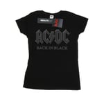 Ac/Dc - T-Shirt Back In Black Boyfriend Fit - Femme