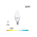 Ampoule Led E14 7w Bougie Équivalent À 48w - Blanc Chaud 3200k