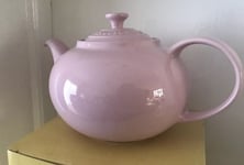 Le Creuset Stoneware Classic TeaPot In Chiffon Pink (BNIB)