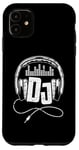 iPhone 11 Headphones Funny DJ Disc Jockey Music Player Dad Mens Case