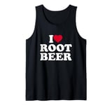 I Love Root Beer I Heart Root Beer Lover Tank Top