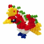 NANOBLOCK POKEMON HO-OH MINI BRICKS PUZZLE 180 PIECES GREAT GIFT NBPM-033