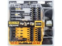 Dewalt 38 St Bitsats 1/4 "Impact Torsion Extreme, Small Tough Case +, Dewalt [Dt70740t-Qz] + Glasögon