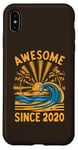 iPhone XS Max Awesome Since 2020 Birthday Sunset Retro Wave Vintage 2020 Case