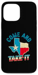 Coque pour iPhone 13 Pro Max Drapeau du Texas USA Independence Day Come And Take It