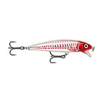 Rapala - Leurre de Pêche X-Rap Magnum Cast - Matériel Pêche en Mer pour Gros Poissons et Carnassiers - Fabriqué en Estonie - Profondeur de Nage 1.2-1.5m - Taille 10 cm / 42 g - Hd Red Head UV