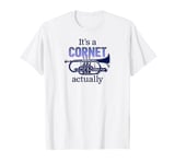 Brass Band Joke for Cornet Player A Funny Cornet T-Shirt