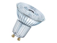 Osram Led Base - Led-Spotlight - Form: Par16 - Gu10 - 3.6 W (Motsvarande 50 W) - Klass F - Svalt Vitt Ljus - 4000 K (Paket Om 50)