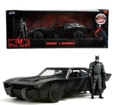 JADA TOYS - Batmobile with Batman 2022 with lights - 1/18 - JAD32504