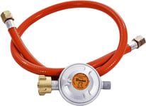 Cozze® Regulator Set Med Slang 1,1 Meter Och Regulator 2 X 1/4" 50 Mbar - De &Amp  At Market