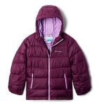 Columbia Unisex Kids Pike Lake II Hooded Puffer Jacket, Marionberry, M