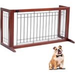 GOPLUS Barriere de Protection pour Chien Pliable, Grille de