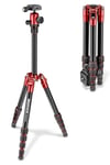 Manfrotto Travel Tripod Element MKELES5RD-BH Small Red Aluminum compact NEW