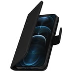 Back Cover for Apple iPhone 12 Pro Max full cover with Stand function - black