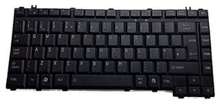 BRAND NEW FOR TOSHIBA EQUIUM A200 NOTEBOOK LAPTOP ENGLISH KEYBOARD UK LAYOUT BLACK COLOUR