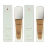 Elizabeth Arden Womens Flawless Finish 460W Tan Deep Warm Foundation 30ml X 2 - One Size