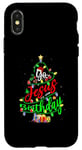 iPhone X/XS Go Jesus Its Your Birthday Christmas Tree Case