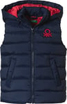 United Colors of Benetton Boy's Vest 2WU0GJ003, Dark Blue 252, 90