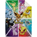 FLEECEPLÄT POKEMON EVOLI EVOLUTION I POLYESTER 150 X 50 CM