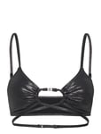 Bralette-Rp Swimwear Bikinis Bikini Tops Triangle Bikinitops Black Calvin Klein