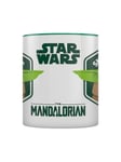 Star Wars Tasse The Mandalorian Snack Time Intérieur De Couleur Verte Blanc