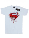 DC Comics Girls Superman Geo Logo Cotton T-Shirt - 7-8 Years