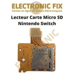 Lecteur de Carte SD pour Nintendo Switch - EBAZAR - Fente Port - Couleur Jaune