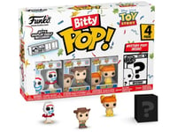 Pack de 4 Figurines - Bitty Pop! Disney - Toy Story - Forky - N° 528 522 527 - F