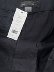 French Connection Navy Blue Chino ladies cotton Shorts Size USA XL  NWT UK 20