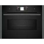 Neff N90 Built-In Combination Microwave Oven - Graphite