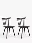 John Lewis Spindle Dining Chair, Set of 2, FSC-Certified (Beech Wood)