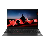 LENOVO Lenovo ThinkPad L15 Gen 4 21H3 - Conception de charnière à 180 degrés Intel Core i5 1335U / jusqu'à 4.6 GHz Win 11 Pro Carte graphique Iris Xe 16 Go RAM 512 SSD TCG Opal Encryption 2, NVMe 15.6" IPS 1920 x 1080 (Full HD) Ethernet, Fast Gigabit IEEE 802.11b, 802.11a, 802.11g, 802.11n, 802.11ac, 802.11ax, Bluetooth 5.1 Wi-Fi 6 noir tonnerre clavier : Français avec 1 an support Premier