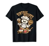 Vintage Recipes With A Twist 80s Nostalgia Food T-Shirt