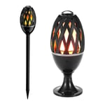 HOMELINE Flammelampe LED Apollo, sort