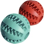 Dog Treat Ball Interactive Chew Resist Toys Teeth Cleaning Food Dispenser Feeder