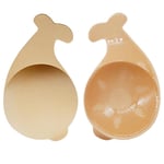 Anti-Sagging Reusable Invisible Bra Nipple Pad Silicone Adhesive Chest Stickers