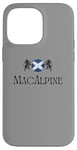 Coque pour iPhone 14 Pro Max MacAlpine Clan Scottish Nom de famille Scotland Heraldry